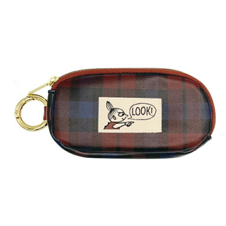 ムーミン スマートキーケース LOOK MOOMIN リトルミイ 鍵入れ 入れたまま操作可能 168640 カー用品のサムネイル