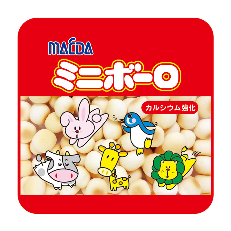 楽天キャラクターハウス　キャロルミニボーロ やわらかミニタオル お菓子シリーズ コラボ おかし パッケージ プチタオル おもしろい 206940