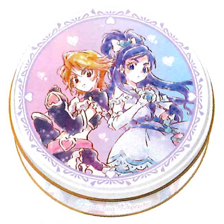 ふたりはプリキュア ショコラセット缶 お菓子ギフト 初代プリキュア バレンタインデー おかし ハート