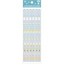 すみっコぐらし かきかた鉛筆6本 2B PH18903 ハッピースクール 六角軸 入園入学(3)