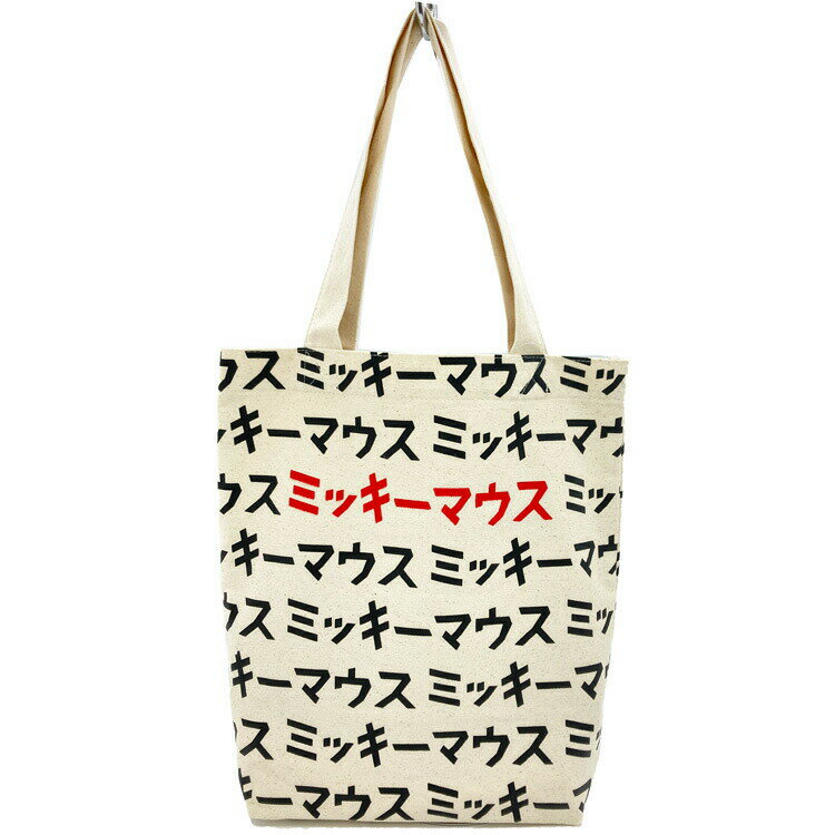 Rakuten - ミッキー トートバッグ カタカナロゴ ミッキー 885583 Disney ディズニー 丸眞