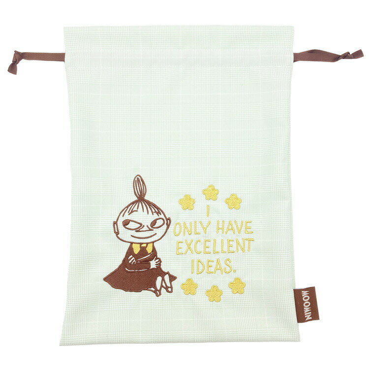 ムーミン 巾着 花 048404 MOOMIN リトルミイ