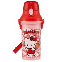 ハローキティ PSB5SANAG 抗菌直飲みワンタッチプラボトル480ml うしろうしろ SANRIO サンリオ スケーター(3)