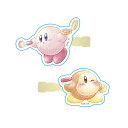 星のカービィ アクリルヘアクリップ メイクごっこ カービィ・ハッピーモーニング kirby ヘアピン 2個セット 前髪クリップ