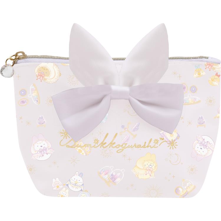 すみっコぐらし ポーチ うさぎのふしぎなおまじない コスメポーチ 化粧ポーチ リボン付きのサムネイル