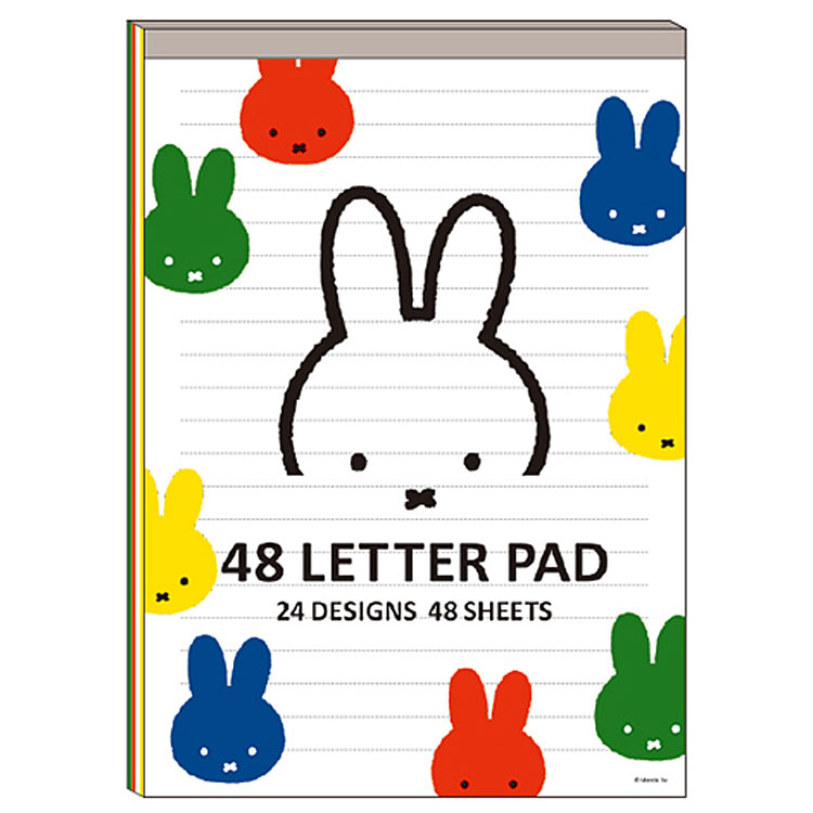 ミッフィー 48 レターパッド 白 052012 Dick Bruna miffy