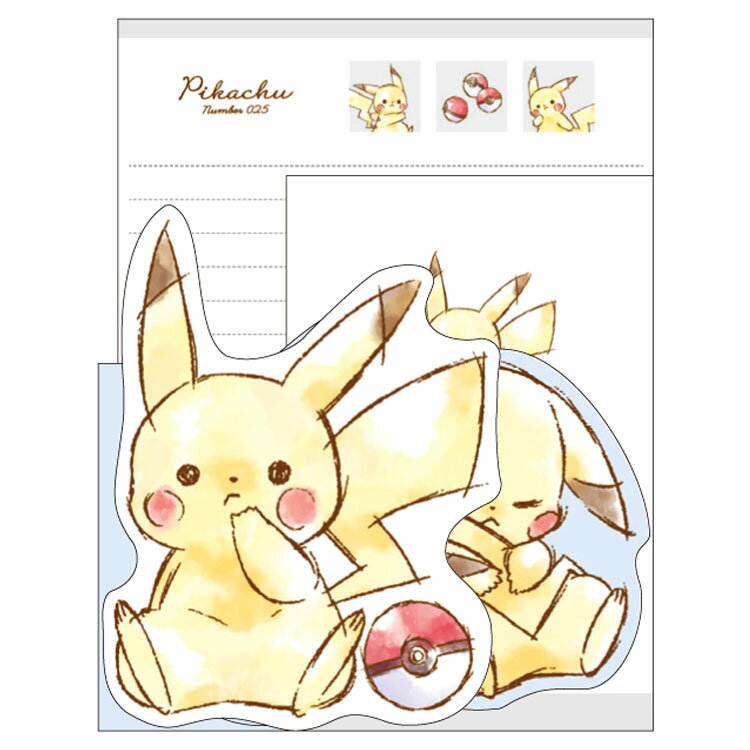ポケットモンスター ダイカットレター ピカチュウ コマワリ 041126 Pikachu number025 pokemon ポケモン
