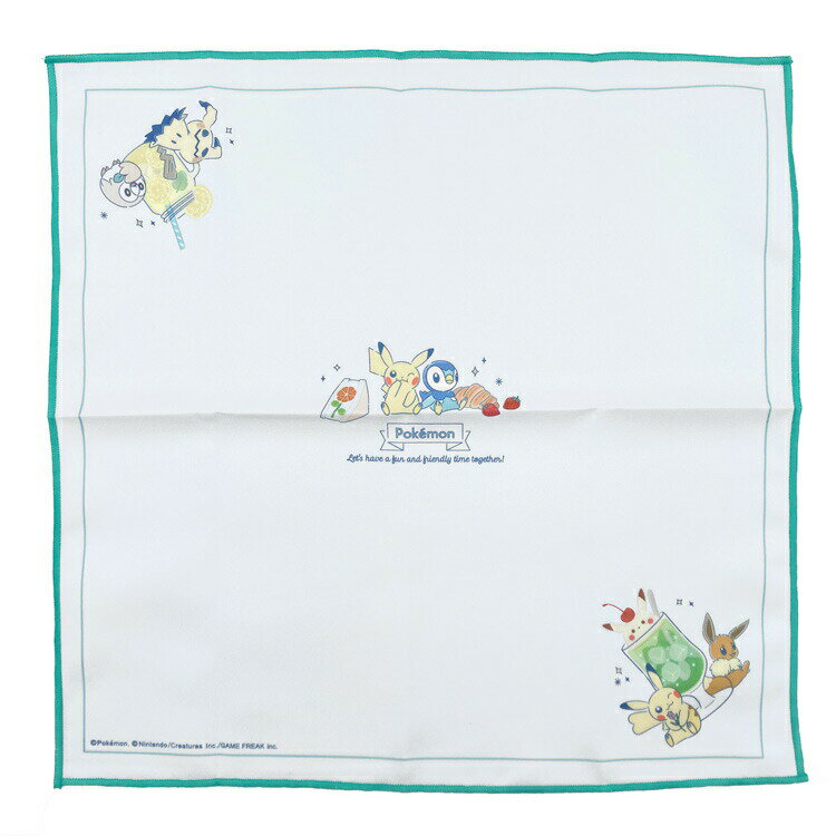 ポケットモンスター ランチクロス HAPPY DRINK 弁当包み ランチマット ランチョンマット 036849