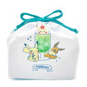 ポケットモンスター ランチ巾着 HAPPY DRINK 弁当袋 きんちゃく袋 弁当入れ べんとう入れ 小物入れ 036887