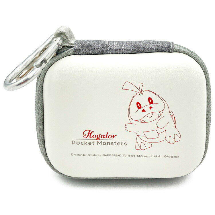 ポケットモンスター ガジェットポーチSS ホゲータ 114996 ポケモン POCKET MONSTERS ホワイト alphakids-10396832 キャラクターハウス キャロル パッケージ画像
