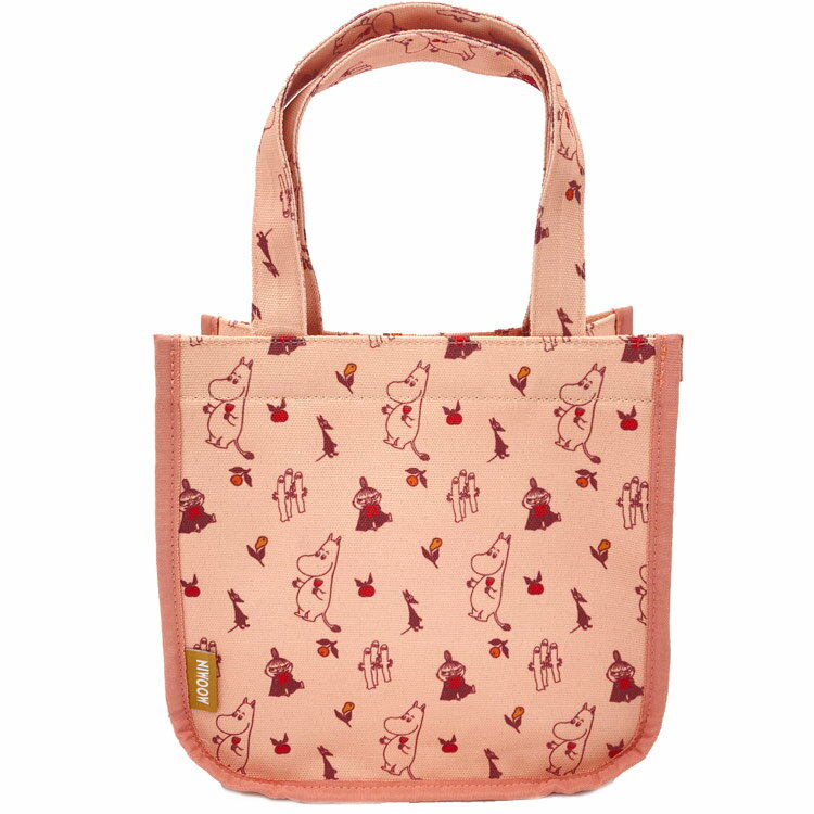 ムーミン ランチトート PK ピンク ムーミン谷の仲間たち トートバッグ ランチバッグ 弁当袋 ランチケース ランチタイムシリーズ 058169