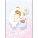 リラックマ A5ミニダブルクリアホルダー FA11601 うみリラきぶん アザラシ A5クリアファイル ダブル 見開きA4サイズ