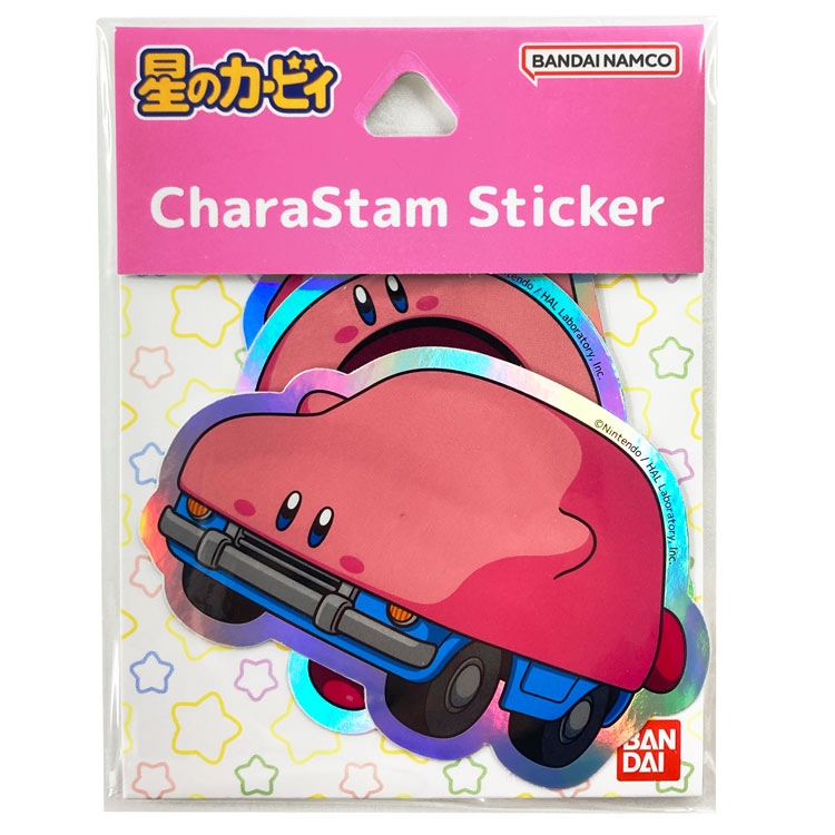 星のカービィ キャラスタムステッカー ほおばりヘンケイ 553313 KIRBY 3枚セット