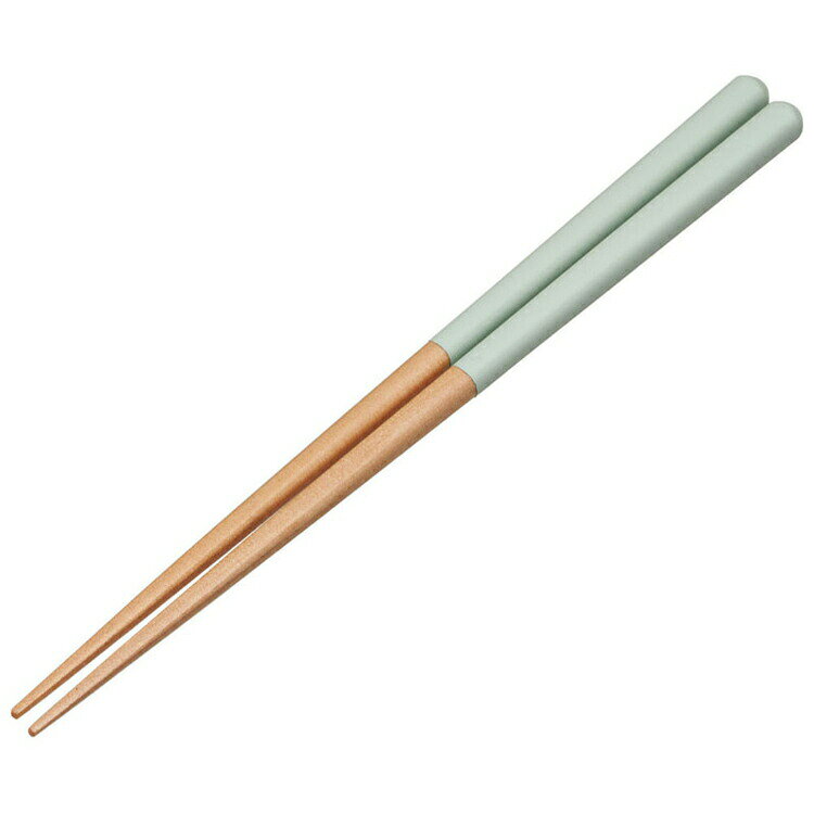 グリーン ANN4SQ 塗り箸21cm