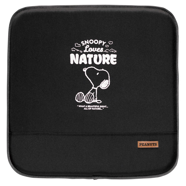 スヌーピー クッション カク BK 875308 ネイチャー カー用品 車用品 内装 ブラック