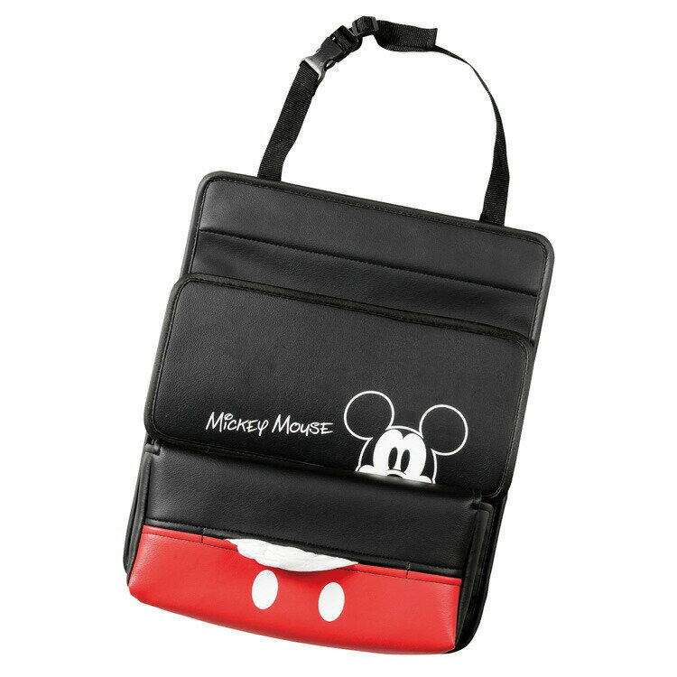 ミッキー シートバックポケット BK 180105 ポップアップミッキー カー用品 車用品 内装 D