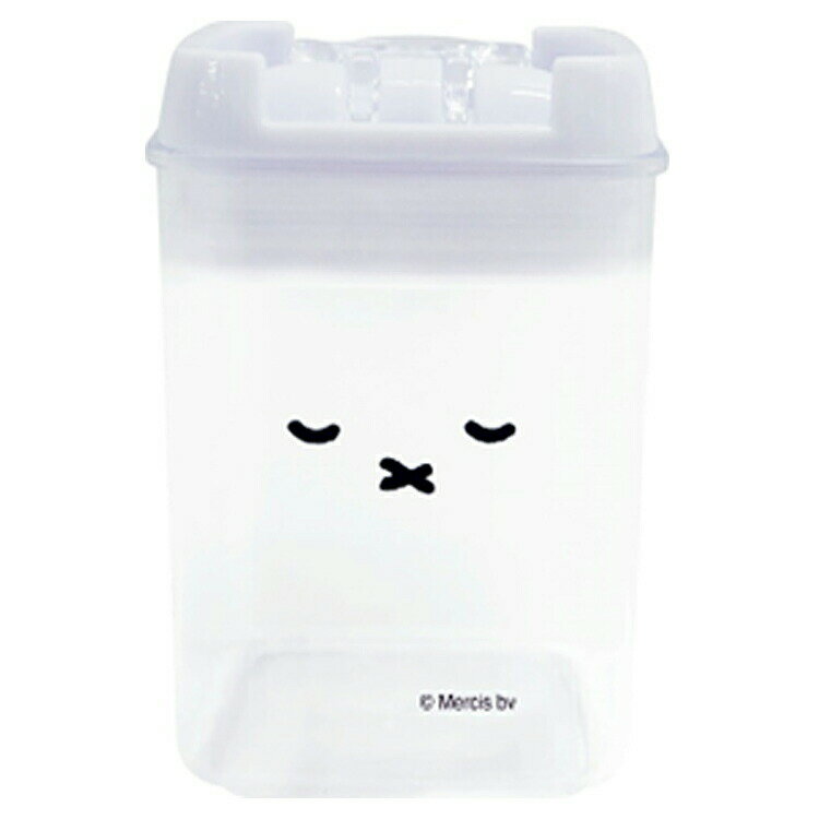 商品仕様クリアな容器で中身がわかりやすく、食材の保存や小物入れとしてマルチに使えるよ！お顔のプリントがかわいい♪ 【サイズ】約W7.5×D7.5×H10cm 【容量】約270ml 【素材(耐熱温度/耐冷温度)】 本体・フタ・レバー：ポリスチレン(約70℃/約-20℃) パッキン：シリコーンゴム(約200℃/約-20℃) 【原産国】中国特記事項※画像はあくまでも商品イメージになります。実際の商品と色や仕様が異なる場合がありますので、予め御了承ください。 ※メーカー希望小売価格はメーカーカタログに基づいて掲載しています。