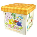 ポケットモンスター ストレージBOX オレンジ 140158 ポケモン ピカチュウ イーブイ メタモン ピッピ ニャオハ クワッス ホゲータ