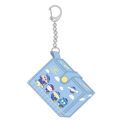クレヨンしんちゃん×サンリオキャラクターズ ミニボックスキーホルダー ブルー キーホルダー アクセサリー 小物入れ 770673 クレヨンしんちゃん×サンリオキャラクターズ ミニボックスキーホルダー ブルー キーホルダー アクセサリー 小物入れ 770673