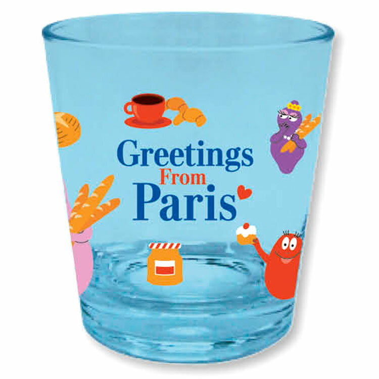 Rakuten - バーバパパ アクリルタンブラー BL 658753 PARIS SHOPPING BARBAPAPA