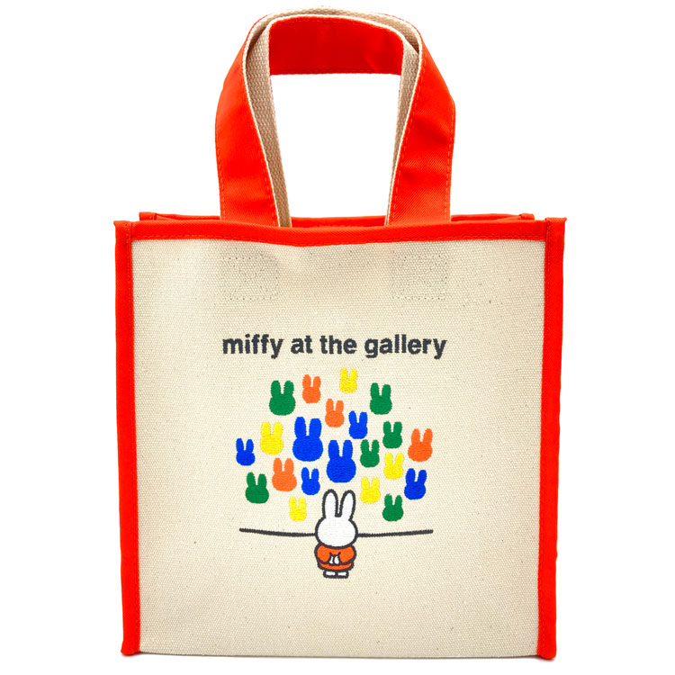 ミッフィー トートバッグ 美術館 198648 絵本シリーズ2 miffy ディックブルーナ クツワ
