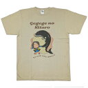 ゲゲゲの鬼太郎 半袖Tシャツ Lサイズ 手を繋いで L 069072 大人 レディース くじら