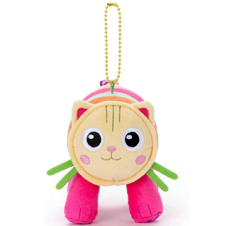 乐天商城 - ギャビーのドールハウス ぬいぐるみキーチェーン ピロー・キャット ねこ ネコ 魔法 TVアニメ ボールチェーン