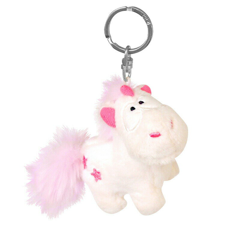 NICI ビーンバッグ ユニコーン テオドール 10cm ぬいぐるみキーリング キーホルダー マスコット ニキ 動物 アニマル