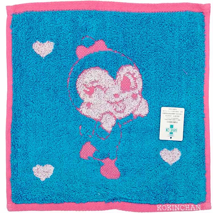 アンパンマン ミニタオル パターンコキンちゃん 丸眞 あんぱんまん プチタオル 891270