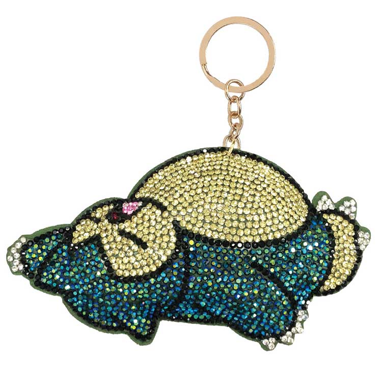 ポケットモンスター ラインストーンマスコットクリーナー カビゴン 144736 pokemon ポケモン キーホルダー キーリング