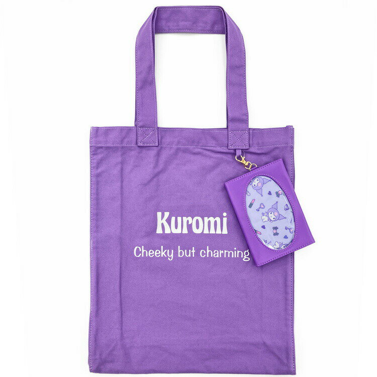 クロミ マルチケース付きトートバッグ クロミパープル 906950 参戦バッグ SANRIO サンリオ 丸眞 マルシン(4.0)