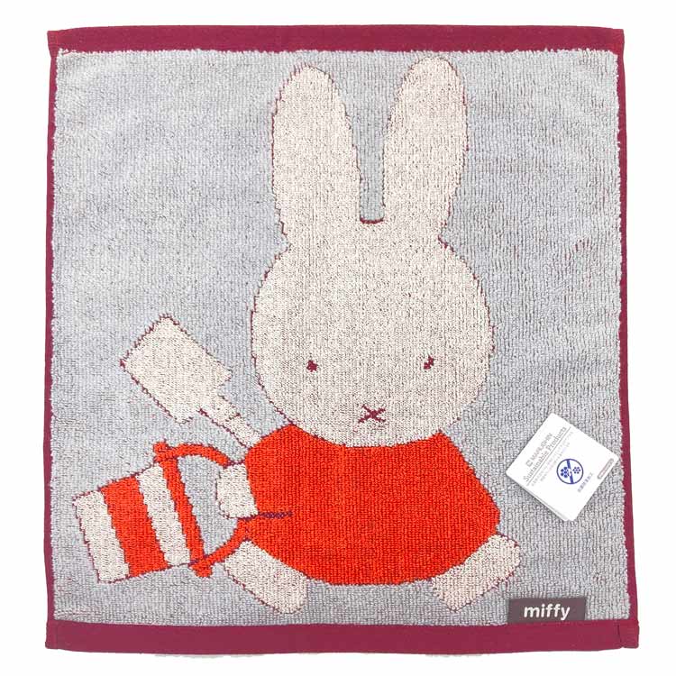 ミッフィー ウォッシュタオル ミッフィーとあそぼう 883039 miffy 丸眞 マルシン