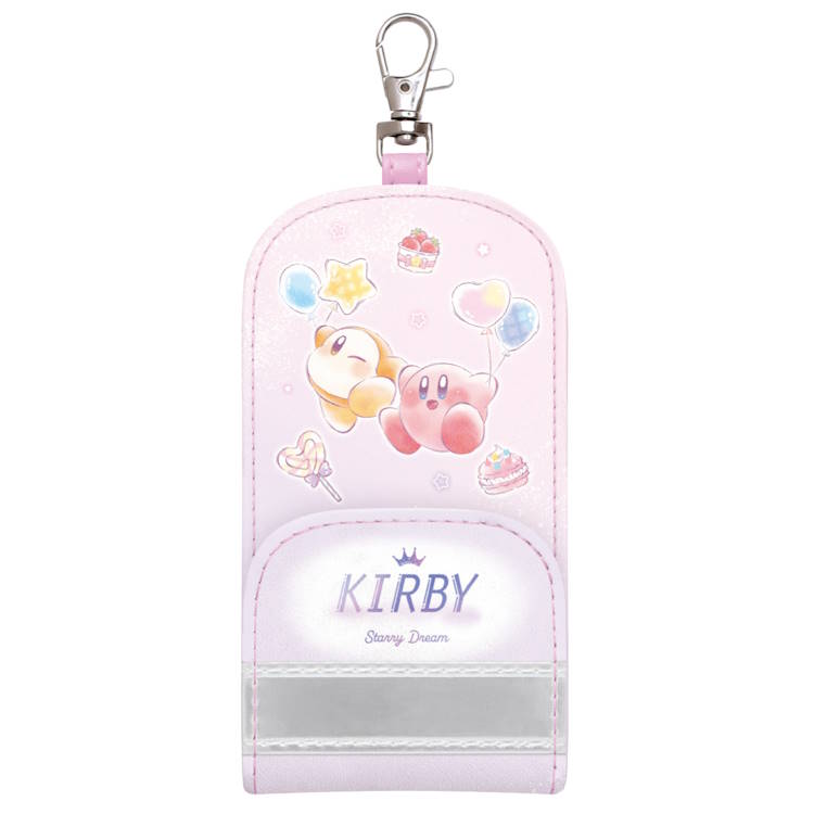 星のカービィ キーケース STARRY DREAM キーカバー 鍵入れ 鍵ケース 反射テープ付き 新学期 048309 入園入学