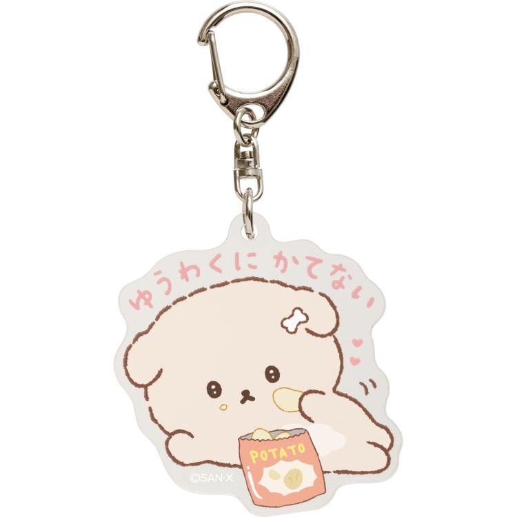 いしよわちゃん アクリルキーホルダー AB28002 明日のじぶんにまかせます ゆうわくにかてない アクキー