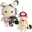 センチメンタルサーカス 夜更かしパフェぬいぐるみセット シャッポ&トト 夜更かしパフェと星屑涙のドレンチェリー 2個セット パフェ柄