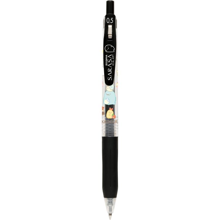 樂天商城 - すみっコぐらし サラサクリップ0.5mm 黒 ボールペン SARASA ブラック