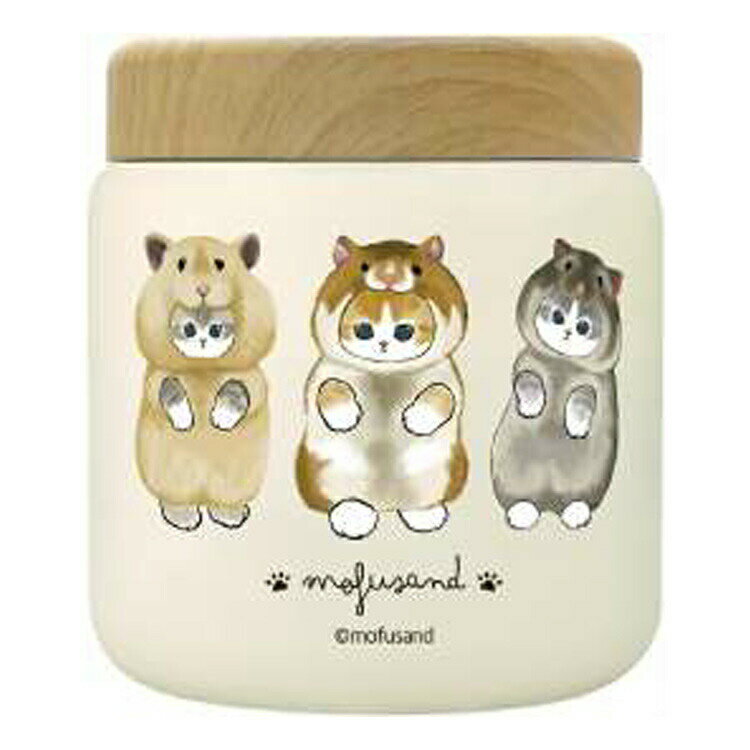 mofusand ステンレススープポット300ml ハムにゃん 047570 モフサンド ハムスター