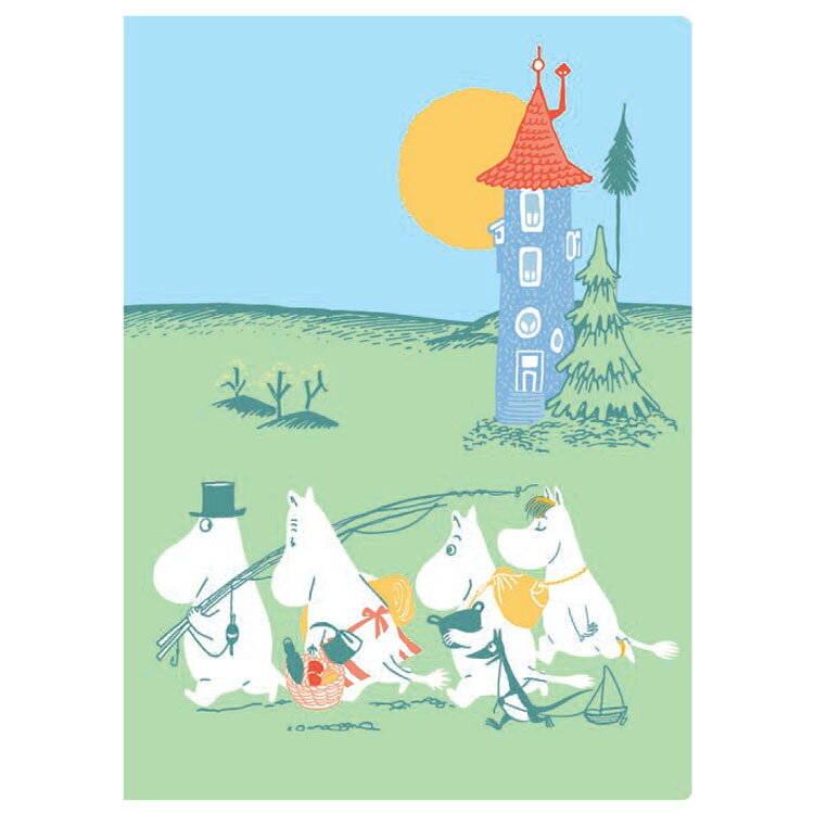 Moomin A5 doble archivo M y 705996 Moomin