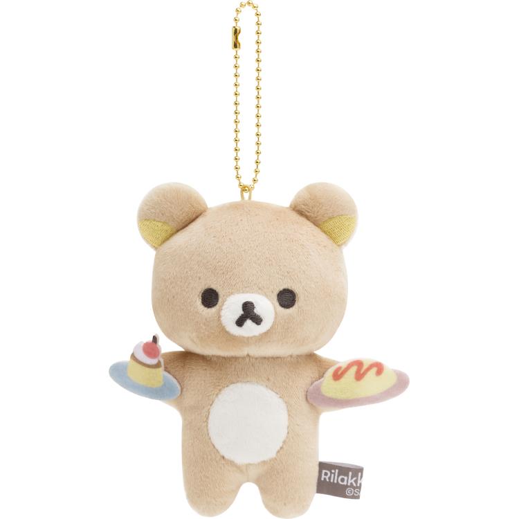リラックマ ぶらさげぬいぐるみ リラックマ BASIC RILAKKUMA Favorite Things ベーシック ボールチェーン付ぬいぐるみ キーホルダー