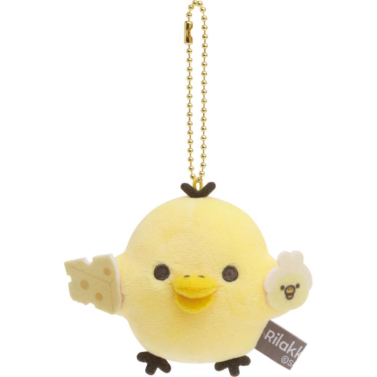 リラックマ ぶらさげぬいぐるみ キイロイトリ BASIC RILAKKUMA Favorite Things ベーシック ボールチェーン付ぬいぐるみ キーホルダー