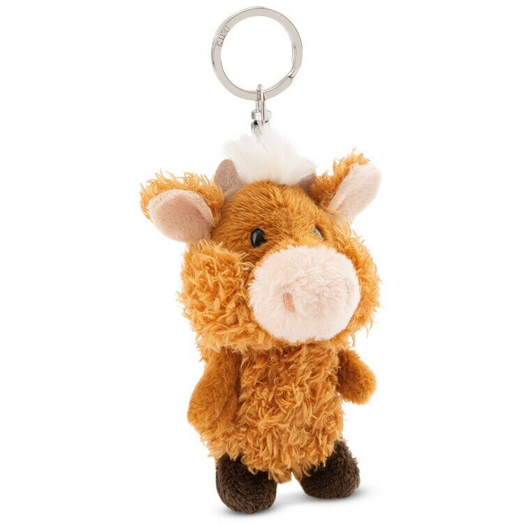 NICI ビーンバッグ ウシ マクモーレー 10cm FarmFriends2024 GREEN ニキ キーリング