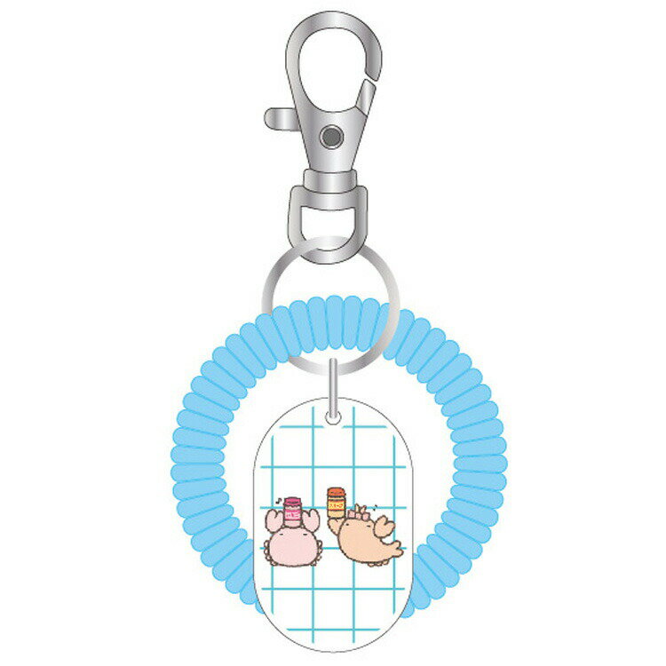 なんでもいきもの ロッカーキー風チャーム カニとエビ 987167 ゆ なんもの よこみぞゆり