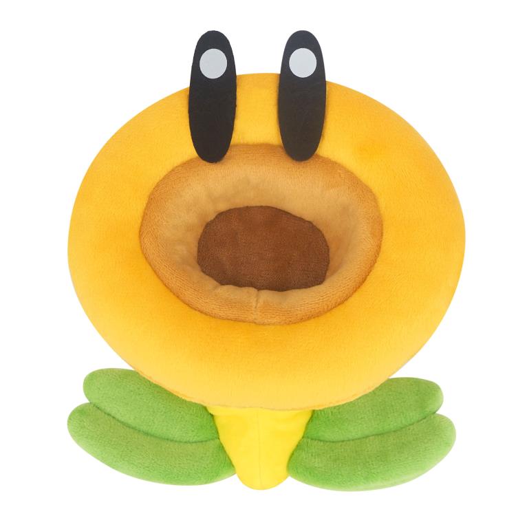 スーパーマリオ SMW03 ぬいぐるみ おしゃべりフラワーS スーパーマリオブラザーズ ワンダー 音が出る しゃべる 日本語 英語