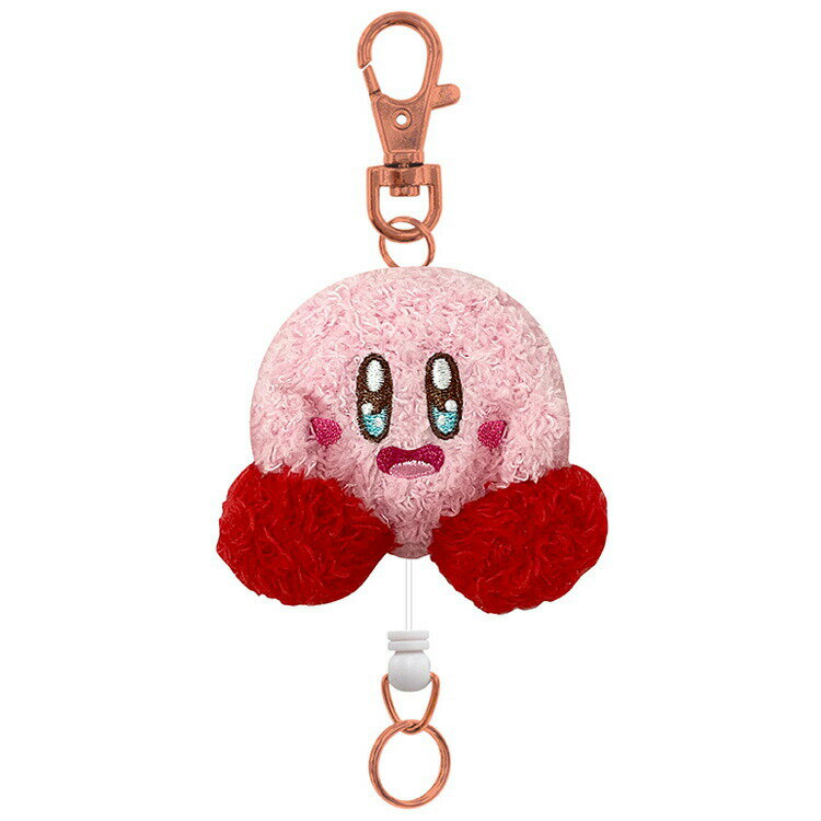 星のカービィ 17135 マスコットリールキーホルダー わくわく もふっと