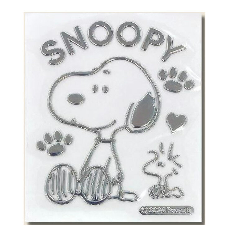 スヌーピー エンブレムステッカー お座り 049162 カー用品 SNOOPY ピーナッツ