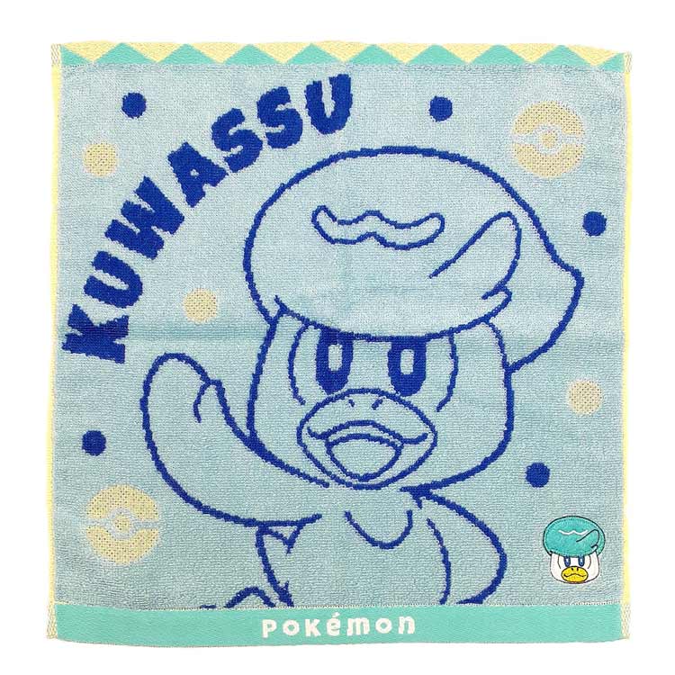 ポケットモンスター ウォッシュタオル クワッス 084532 pokemon ポケモン
