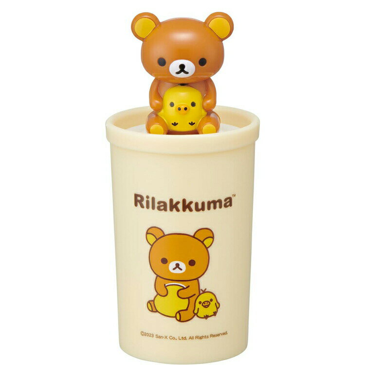 リラックマ TWYJ1D マスコット付つまようじ立て スケーター