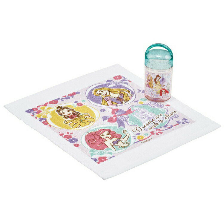 ディズニープリンセス OA5AG 抗菌ケース付おしぼり Disney Princess