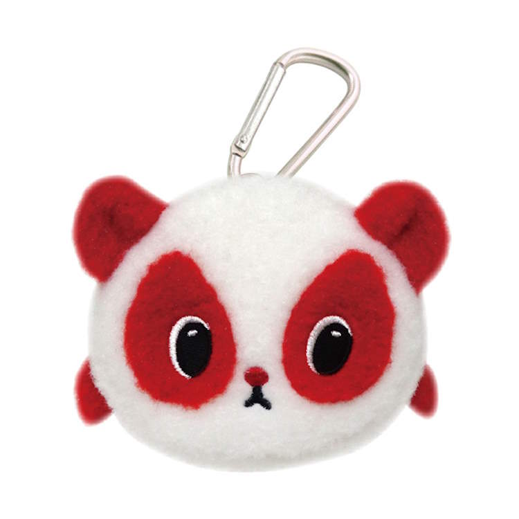 乐天商城 - パンシェル フェイスミニポーチ パンデビ ポーチ 小物入れ コスメケース ダイカットフェイス 596026