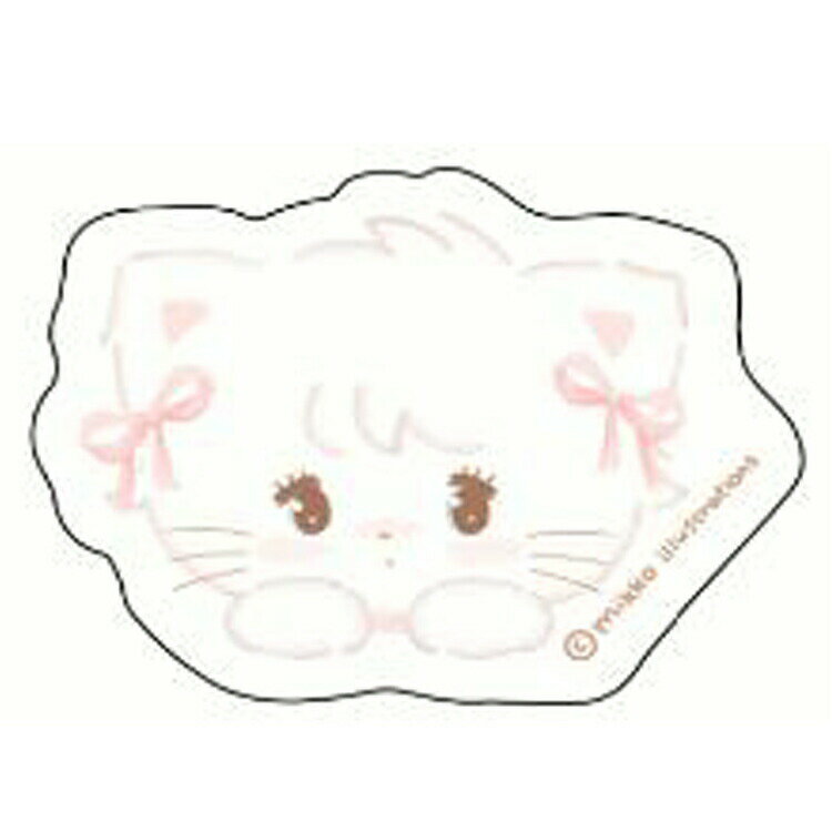 mikko illustrations ダイカットステッカー ムース 231845 ミッコ イラストレーター レトロのサムネイル